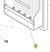 Isotherm SGC00137AA - Retainer F087 for Cruise CR130 Drink Fridge