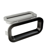 TOPwindows Porthole - R55, 375 x 175, Opening, Black, Double Glass