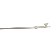 Allpa Aluminum Fixed Boat Hook With Plastic Hook, L=1650mm Ø25mm