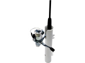 Attwood PVC Deck Mount Rod Holder White