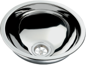 Allpa Stainless Steel Sink, Round, Outside Ø290mm, Depth 120mm