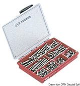 Osculati A2 Stainless Steel Fastener Assortment Box, 600 pcs - 37.300.02