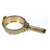 Bunker Coupling (F) TWM50 Outer Ring + Lever 2" Brass