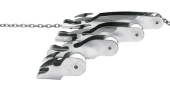 Allpa Fixed Stainless Steel Anchor Bow Rollers for Anchors up to 15 kg