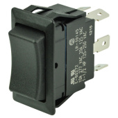 BEP 1001713 - DPDT Rocker Switch - (On)/Off/(On) 12V