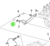 Nanni Diesel 970313648 - External Circlip for Speed Regulator Assemblies