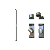 Elka SP_60CL - Deck Shower Polished Carbon Fibre With Swivel Shower Head