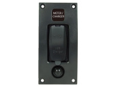 Talamex Switch Panel Curved Add On Double USB Switch Size 3.4A