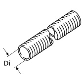 Webasto 1321582B - Flexible Pipe (Inox) 2-Layers D = 80 mm, L= 2 m