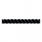 Black Twisted Rope 100 m 28 mm