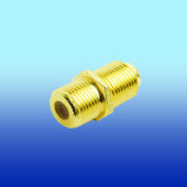 Glomex RA163 Gold Plated F/F Female Connector