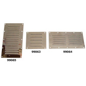 Lalizas 99063 - Ventilation Grille Louvre Stainless Steel 316 127x115x0.8mm