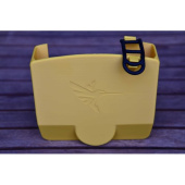Humminbird TFA Transducer Protection Cover For Mega Live, Yellow, Starboard Side