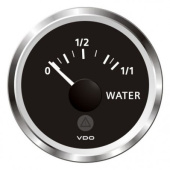 VDO A2C59514098 - Veratron ViewLine Fresh Water Level 3-180 Ohm Black 52mm