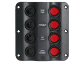 Talamex Switch Panel Wave Design 4 Switches 12V