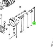 Nanni Diesel 970497339 - Screw With Washer for Starter Assembly