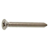 Euromarine DIN 7982 - A4 C 6,3 X 38 Z - Phillips Countersunk Head Sheet Metal Screw