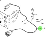Steyr Z002669-0 - Instrument Cable Assembly 7 m With Conductor Sleeves
