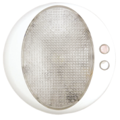 Allpa LED Courtesy Light, Plastic, Built-On, 10-30v/2,88w, LED 1x 3w, Ø128mm, H=29mm