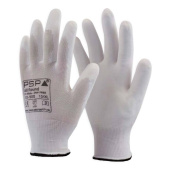 PSP Glove 10-900 Allround PU White DMF Free Work Gloves