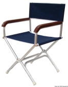 Osculati 48.353.16 - Director Folding Chair Navy Blue Polyester