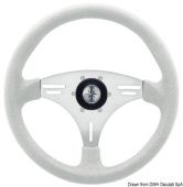 Osculati 45.157.97 - MANTA Steering Wheel White/Silver 355 mm