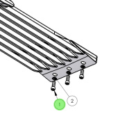 Alamarin Jet R01120352 - M12 Hex Socket Screw for Jet-340 Water Jets