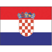 Croatia Marine Flag 20X30 cm