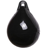 Majoni 1053 Solid Head Spherical Fender - Ø45cm - Black