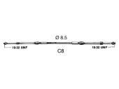 Ultraflex C8 Engine Control Cable (22') 6.72m