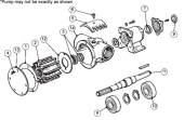 Jabsco 90254-0001 - Minor Service Kit for 18300-0000