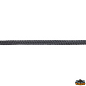 Trem F4626000 - Moor Line Double Braided Rope Black Colour