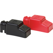 Blue Sea Square Cable Cap Insulators Red-Black