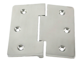 Allpa Stainless Steel A316 Hinge, 127x127mm