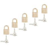 Euromarine Brass Padlock - 40mm (10 Identical Keys)