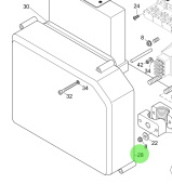 Steyr 2203720-0 - Engine Electrical Cover