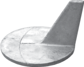 Zinc Anode Mercruiser/Sterndrive, Cutdown Skeg (OEM 46399)