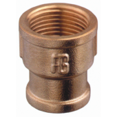 Guidi Bronze Reducing Socket F/F BSPP Pipe Fitting (Female/Female Thread)