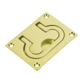 Foresti & Suardi 76A.L - Brass Lifting Ring 75x54 mm