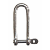 AISI 316 S.S. Long D Shackles Captive Pin 12 mm