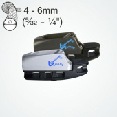 Clamcleat CL826-11 Aero Cleats with CL211 Mk2 for 4–6 mm Rope