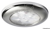 Osculati 13.179.53 - Ceiling light Stainless Steel ring 6 LEDs blue