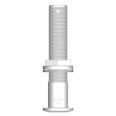 TruDesign White Long Domed 140 mm Skin Fittings Through Hull