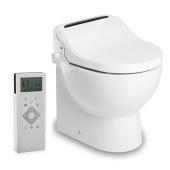 Tecma T-BRU024NW/U02C00 - E-Breeze, White, 24V, Multifunctional Bidet, Standard 2-Button SFT, Solenoid