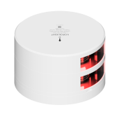 Lopolight 301-009ST-WH-UL - Navigation Light 2NM 112,5° Red, Port, Double, White Coated, UL