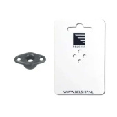 Holt HA39 - Black Plastic Through Deck Bush With Flange 9mm Blister