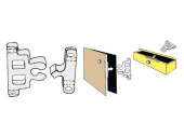 Snap Latch For Cabinet Doors