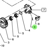 Bukh 000D9227 - Journal for DV24RME, DV29RME, and DV32 Engine Assemblies
