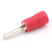Pin Terminal - Red, 12 mm, 100 pcs.