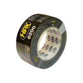HPX CB5025 - Duct Tape - Black 48mm x 25m